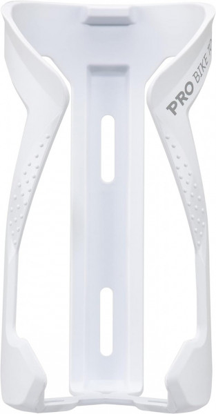 Suport de sticla pentru bicicleta Pro Bike Tool, plastic, alb, 7,6 x 15,2 cm