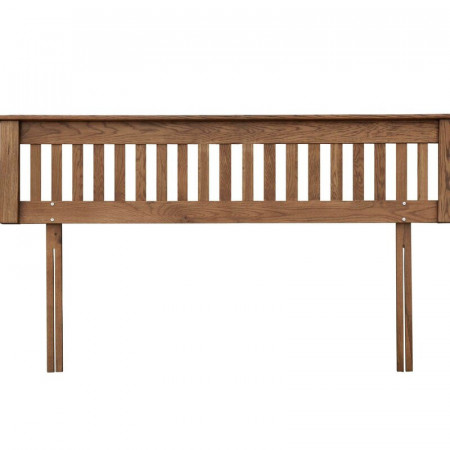 Tăblie pat Rayleigh din lemn masiv de pin, 43cm H x 9cm D x 198 cm W - Img 1