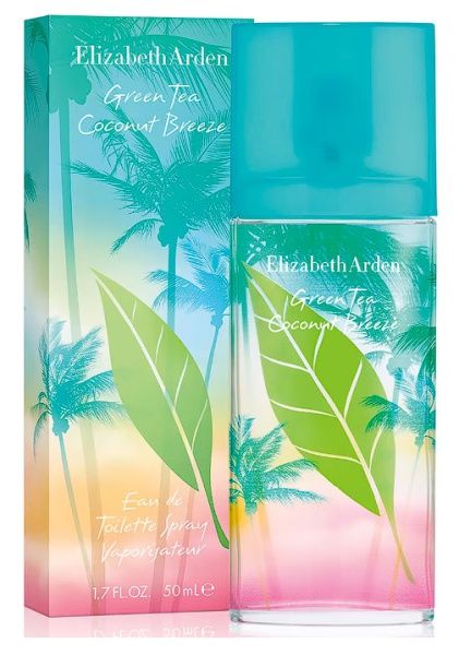 Apa de toaleta Elizabeth Arden Green Tea Coconut Breezie, 50 ml - Img 1