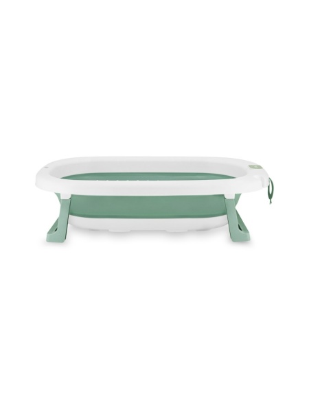 Cadita pliabila cu dop de scurgere, 0 Luni+, Momi Nata – Green