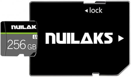 Card de memorie Uilaks Micro SD, 256 GB