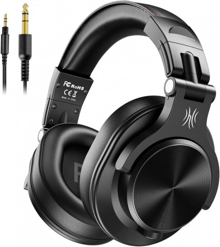 Casti audio profesionale A71 OneOdio, negru, 3, 5 mm / 6, 35 mm - Img 1