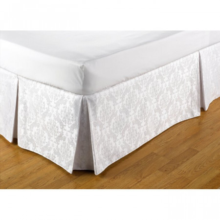 Cearsaf de pat, textil/bumbac, alb, 137 x 191 cm - Img 1