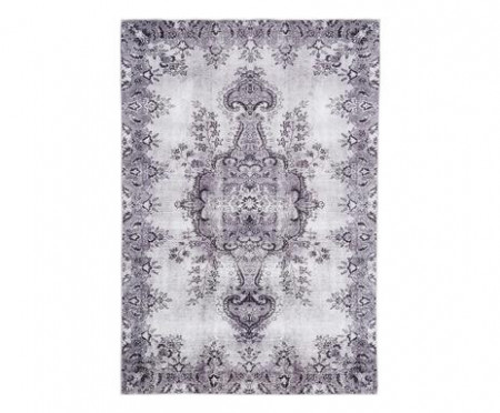 Covor Jasmine, textil, gri, 160 x 230 cm - Img 1