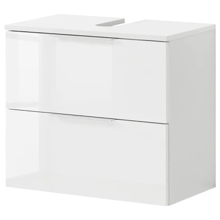 Dulap pentru lavoar Ravello, MDF/PAL, alb, 60 x 54 x 35 cm