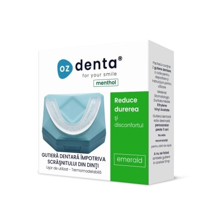 Gutiera Emerald Mentol - Protectie Dentara Silicon Soft