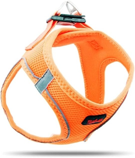 Ham pentru caine Astorpet, nailon/plastic, portocaliu, marimea XXS