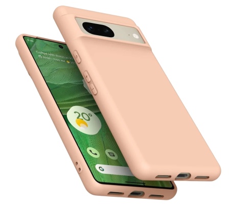 Husa de protectie pentru Google Pixel 7 Ak, silicon, roz deschis, 6,3 inchi