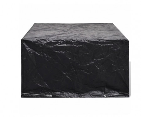Husa pentru mobilierul de gradina vidaXL, polietilena, negru, 172 x 113 x 73 cm