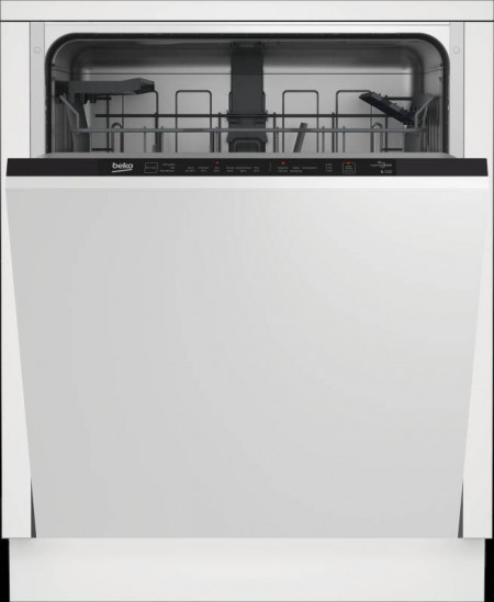 Masina de spalat vase incorporabila Beko BDIN16420, clasa de energie E, alb, 81,8 x 59,8 x 55 cm