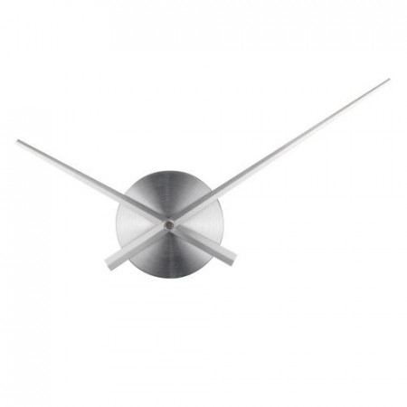 Mecanism cu quartz pentru ceas Burnvale, aluminiu, argintiu, 10 cm