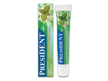 Pasta de dinti President Teens fara SLS, pentru adolescenti 12-18 ani, cu aroma de menta 50ml