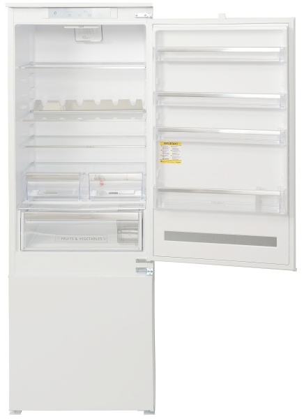 RESIGILAT – COMBINA FRIGORIFICA INCORPORABILA WHIRLPOOL SP40 801 EU, Clasa F, 400L, 6 th Sense Fresh Control, H 193.5cm, Alb