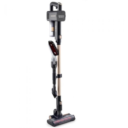 RESIGILAT - ASPIRATOR VERTICAL HEINNER HSVC-V29.6SBK, Autonomie: ECO 35 min, putere de aspirare: 23000 Pa, nivel de zgomot ECO 70dB, Negru