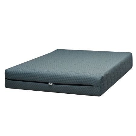Saltea Ortopedica, Buona Notte, Union, 90x190x20 cm, spuma poliuretanica, High Resilience, Reversibila, antibacteriana, dehusabil, husa Shell, fermitate medie
