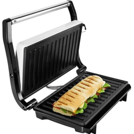 Sandwich maker &amp; grill ECG S 1070 Panini, 700W, placi nonaderente - Img 1