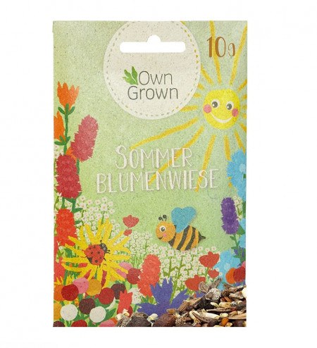 Seminte de flori de camp OwnGrown, 30 de soiuri, 10 g, 5 m2 - Img 1