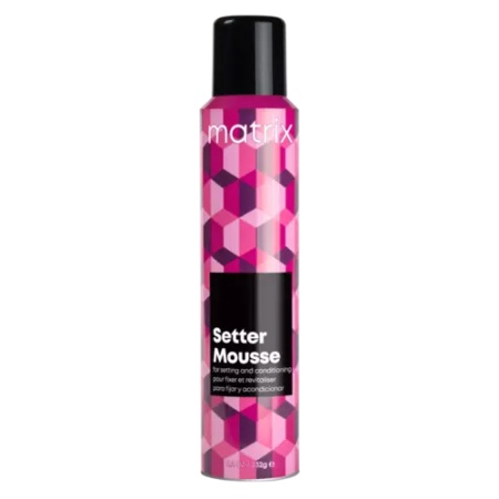 Spuma profesionala de par pentru volum, Matrix Setter Mousse, 230 ml, Resigilat, Grad A