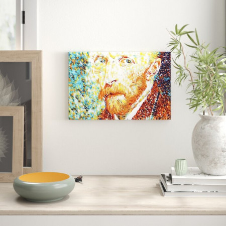 Tablou canvas autoportret Vincent Van Gogh - Img 1