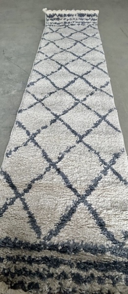 Traversa CosmoLiving Cosmopolitan, textil, crem, 60 x 244 cm