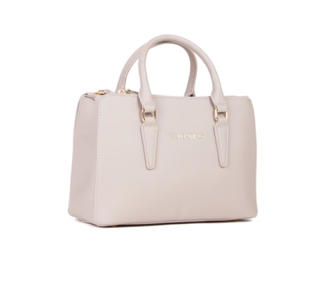 Valentino Bags, Geanta tote cu bareta ajustabila, Bej, Resigilat, Grad A - Img 1