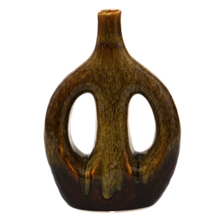 Vaza Abstract, Ceramica, Maro, 25cm