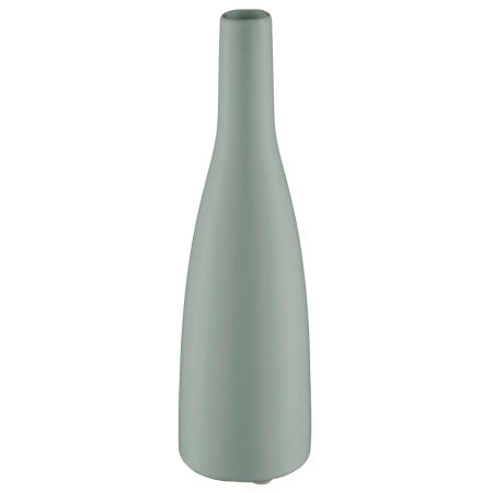 Vaza decorativa verde, Planico I, 20.5cm inaltime
