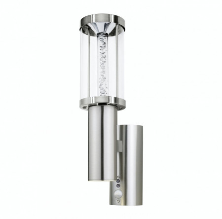Aplica LED Trono Stick II sticla/otel inoxidabil, argintiu, 1 bec, 230 V, 280 lm - Img 1