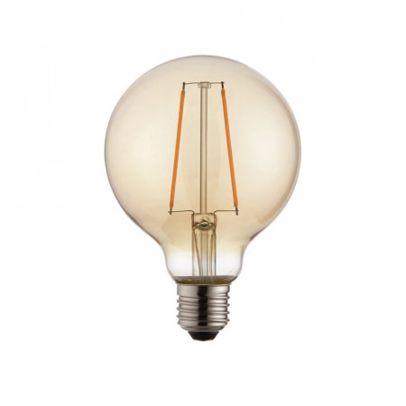 Bec 2W E27 LED Vintage Edison Amber - Img 1