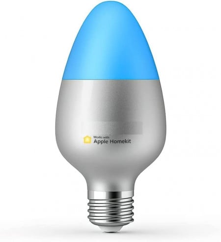 Bec inteligent LED E27 Onlyelax, WiFi, 8W, Compatibil cu Apple Homekit / Siri Voice Control