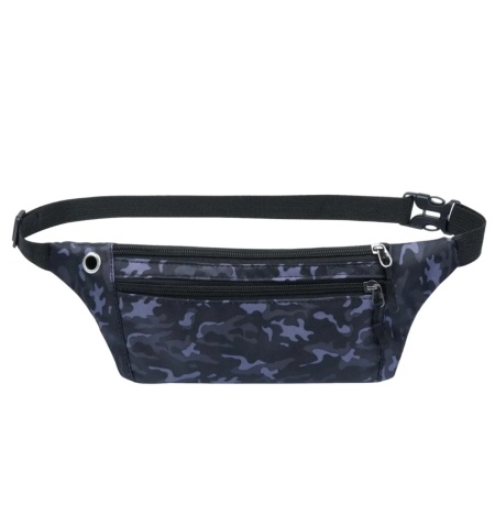Borseta Spirgear, nailon, albastru inchis/negru, 30 x 14 x 11 cm