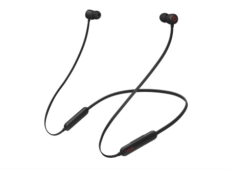 Casti Audio In Ear Beats Flex, Wireless, Bluetooth, Microfon, Autonomie 12 ore, Black, Resigilat, Grad A