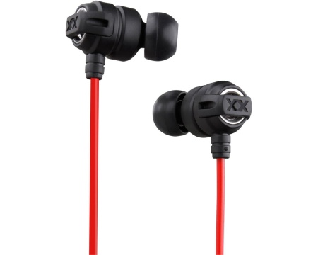 Casti audio JVC HA-FX1X-E, Cu fir, In-Ear, Functie Bass, Negru