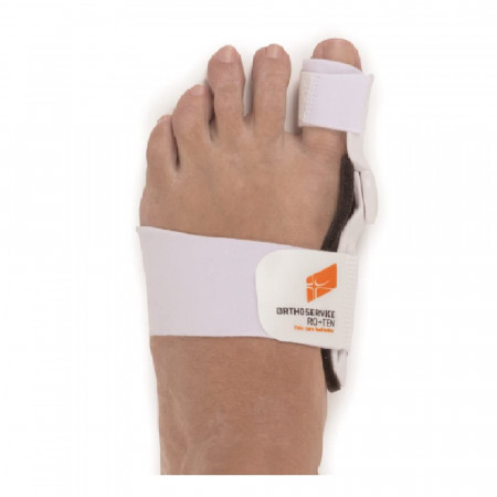 Corector pentru degetele de la picioare Orthoservice, alb, plastic, 16 x 8 x 3,5 cm