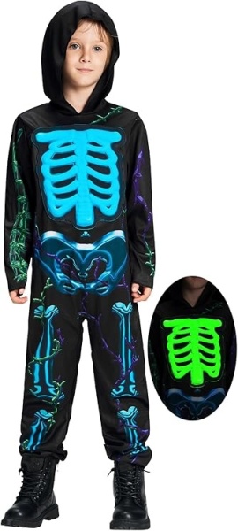 Costum de Halloween pentru copii Ikali, poliester, multicolor, 3-4 ani