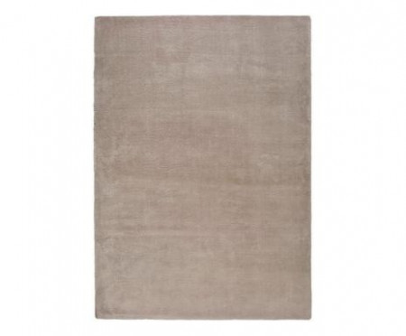 Covor Berna Liso, poliester/ bumbac, bej inchis, 120 x 180 cm