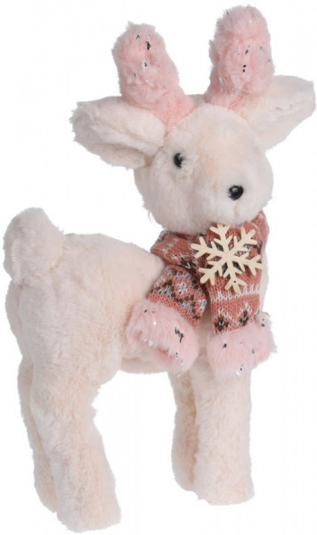Decoratiune de Craciun Karll, model caprioara, 32 cm