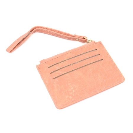 Etui pentru carduri Skin, Ella Icon, Roz Piersica, 12x9cm