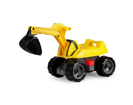 Excavator Lena Giga Trucks cu sezut din plastic 68 cm