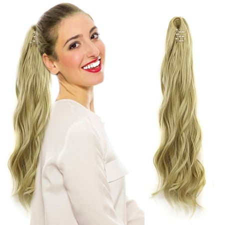 Extensie coada VakiReyy, blond, 46 cm