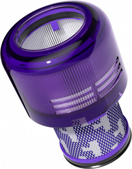 Filtru pentru aspiratorul Dyson V11 Sakydoo, reutilizabil, violet
