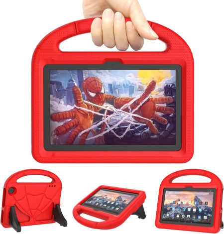 Husa de protectie pentru tableta Samsung/iPod Patamiyar, spuma EVA, rosu, 7 inchi