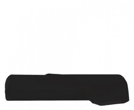 Husa de saltea, bumbac, negru, 180 x 200 cm - Img 1