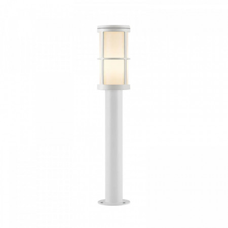 Lampa pentru gradina Kelini, aluminiu/plastic, alb, 12 x 65 cm