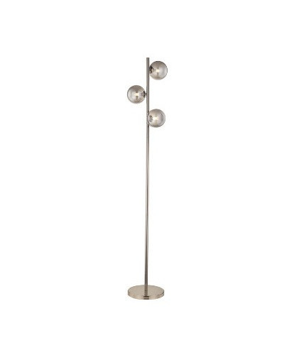 Lampadar Kjul, metal, argintiu, 28 x 153 x 28 cm - Img 1
