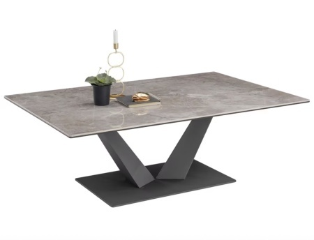 Masă de cafea Livetastic 120/80/40 cm dreptunghiulară gri