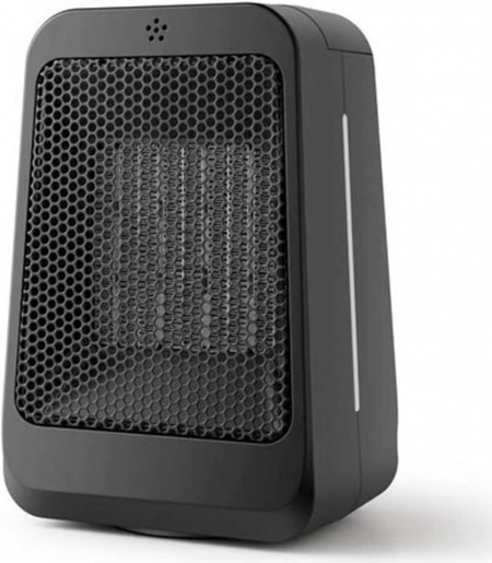 Mini incalzitor cu ventilator Yiko, negru, 15 x 11 x 23 cm, 1500 W