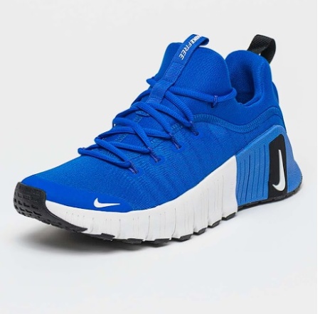 Nike, Pantofi Free Metcon 6, pentru fitness, Albastru lavanda, Albastru royal, Alb optic, 42.5, Resigilat, Grad A - Img 1