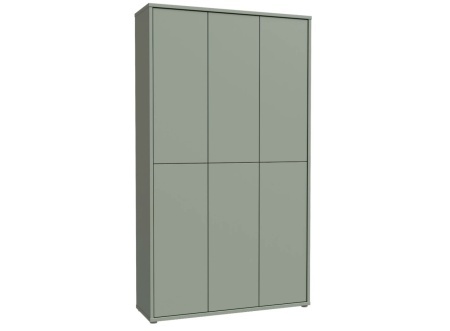 Pantofar / Dulap pantofi Xora, verde, 109,2/191,9/34,9 cm