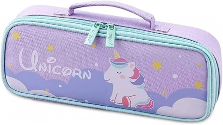 Penar cu unicorn Ropniik, poliester, multicolor, 23 x 9,5 cm